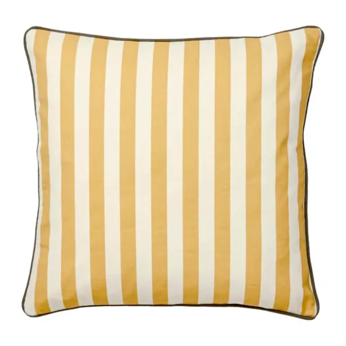 Broste Copenhagen Franca Pudebetræk B 50 x L 50 cm - Bomuld - Gul