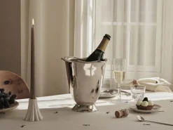 Broste Copenhagen Hammered Vandglas 15 cl - Mundblæst glas - Klar