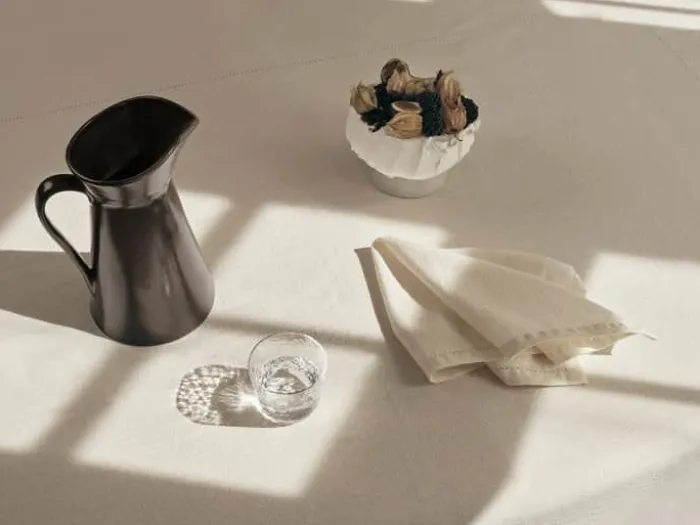 Broste Copenhagen Hammered Vandglas 15 cl - Mundblæst glas - Klar