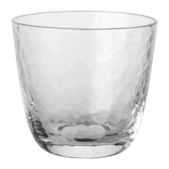 Broste Copenhagen Hammered Vandglas 15 cl - Mundblæst glas - Klar