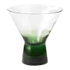 Broste Copenhagen Konus Cocktailglas 10 cl - Mundblæst glas -Intense Blue