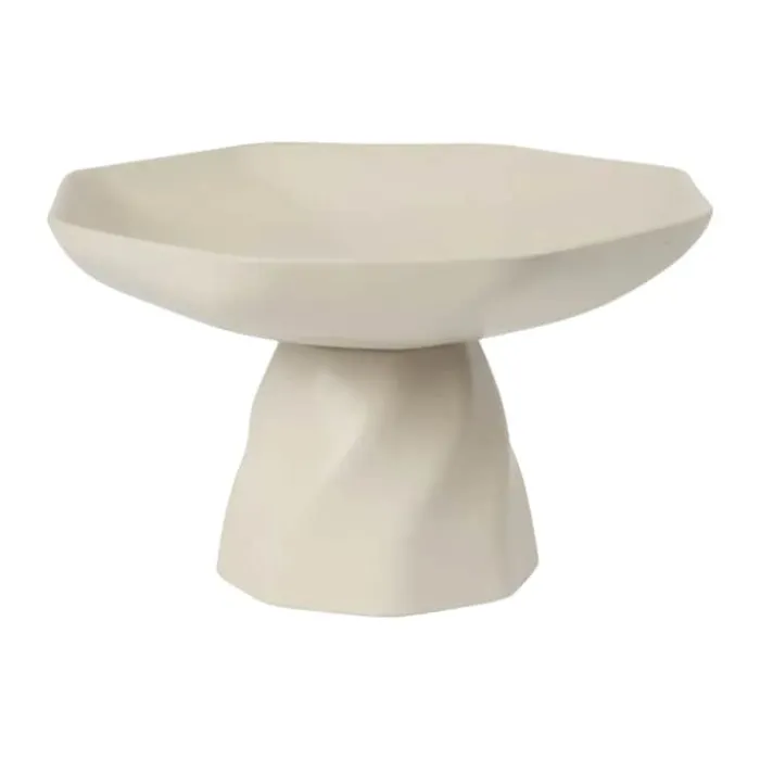 Broste Copenhagen Limfjord Opsats Ø 28 x H 26 cm - Stentøj - Beige