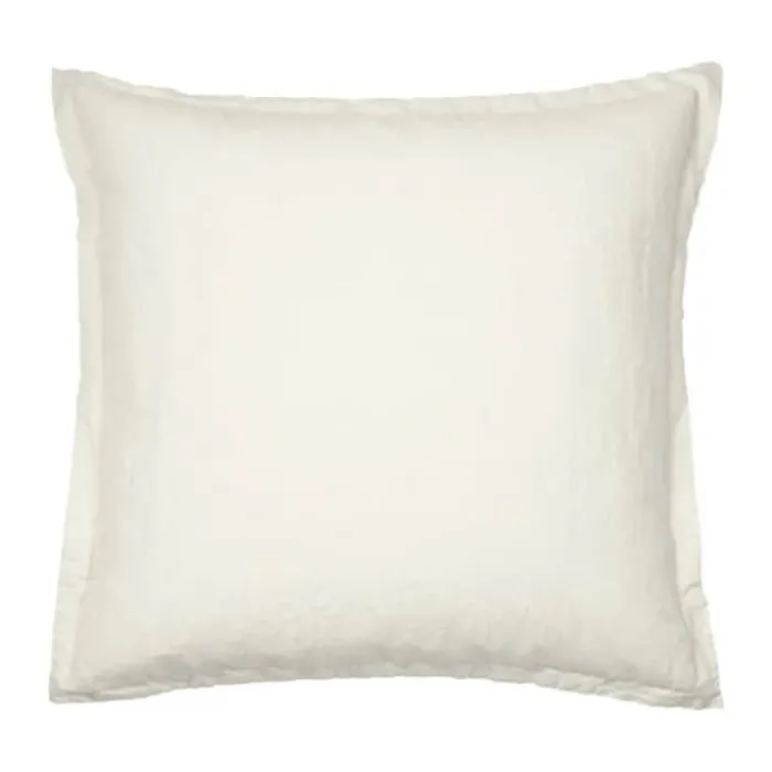 Broste Copenhagen Linn Pudebetræk B 60 x L 60 cm - Bomuld/hør - Castle Beige