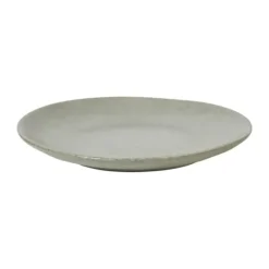 Broste Copenhagen Nordic Marsh Tallerken Ø 20 cm - Stentøj - Light Dusty Green