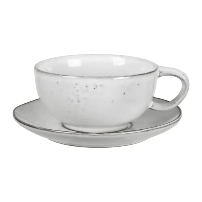 Broste Copenhagen Nordic Sand Kop m. Underkop 25 cl - Stentøj - Sand