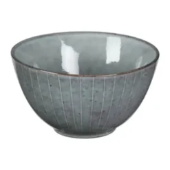 Broste Copenhagen Nordic Sea Skål Ø 15 cm - Stentøj - Soft Blue