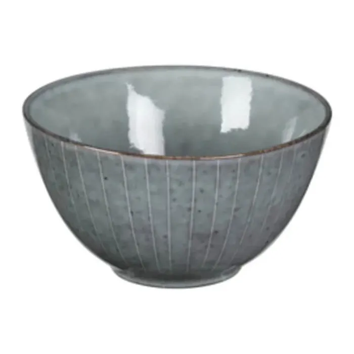 Broste Copenhagen Nordic Sea Skål Ø 15 cm - Stentøj - Soft Blue