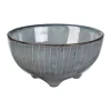 Broste Copenhagen Nordic Sea Skål m. Fod Ø 11 cm - Stentøj - Soft blue