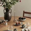 Broste Copenhagen Nordic Sea Espressokop m. Underkop 5 cl - Stentøj - Soft Blue