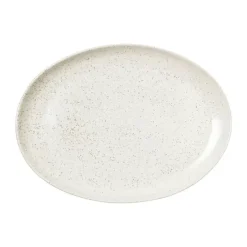 Broste Copenhagen Nordic Vanilla Fad L 35,5 cm - Stentøj - Cream