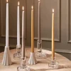 Broste Copenhagen Petra Lysestage Ø 12 x H 14 cm - Glas - Klar