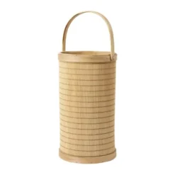 Broste Copenhagen Saya Lanterne H 30 cm - Bambus/glas - Natur