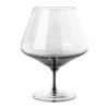 Broste Copenhagen Smoke Cognacglas 45 cl - Mundblæst glas - Grey