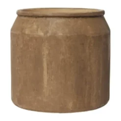 Broste Copenhagen Uma Urtepotte Ø 26 x H 24 cm - Terracotta - Brun