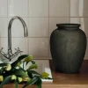 Broste Copenhagen Uma Vase Ø 29 x H 40 cm - Terrakotta - Brun
