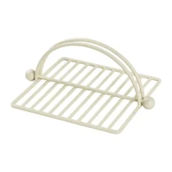 Broste Copenhagen Viet Servietholder H 10 x L 18 cm - Jern - Grå
