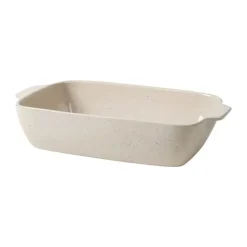Broste Copenhagen Vig Ovnfast Fad B 26 x L 40 cm - Stentøj - Beige