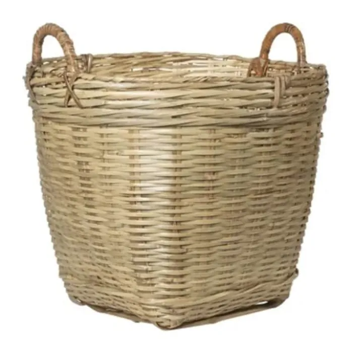 Broste Copenhagen Will Kurv Ø 45 x H 45 cm - Bambus - Natur