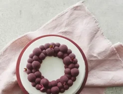by Ditte Julie Silikoneform - Boblekrans Ø 19 cm - Silikone - Rosa