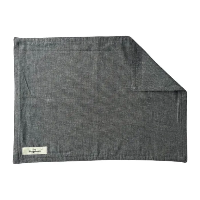By Mogensen Earth Dækkeserviet B 36 x L 50 cm - Økologisk bomuld - Grå