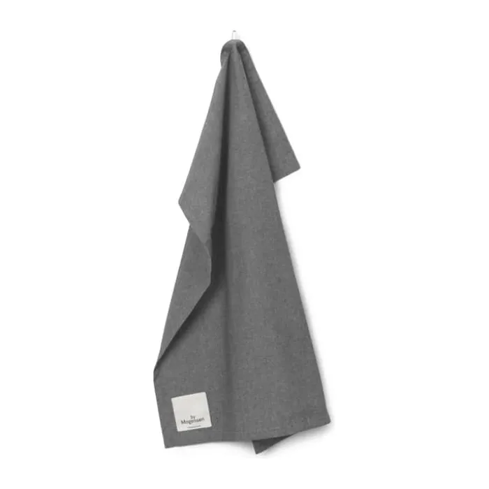 By Mogensen Earth Viskestykke - 2 stk. B 56 x L 72 cm - Økologisk bomuld - Grå