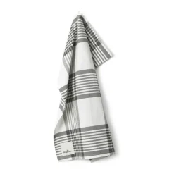 By Mogensen Large Checks Viskestykke B 56 x L 72 cm - Bomuld - grå