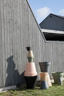 ByOn Brixton Krukke H 44 - Genanvendt plast - Olive