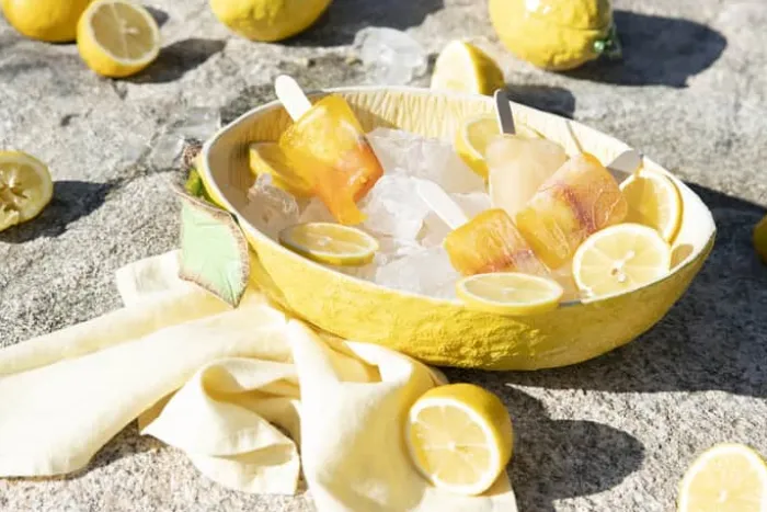 ByOn Lemon Skål Ø 32 cm - Dolomit - Gul