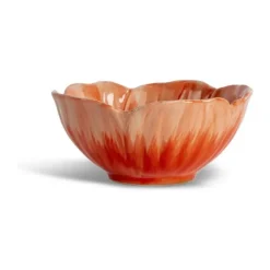 ByOn Poppy Skål Ø 11 cm - Stentøj - Rød