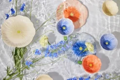 ByOn Poppy Tallerken Ø 21 cm - Stentøj - Blue