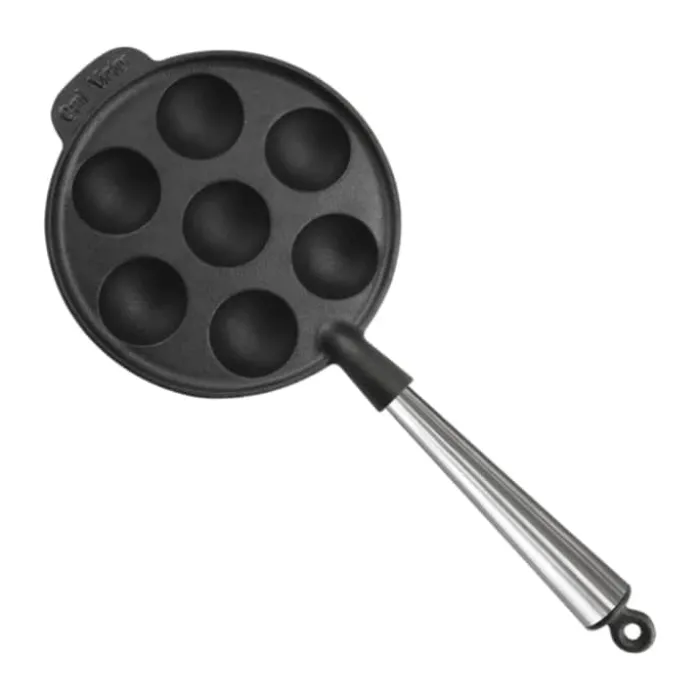 Carl Victor Æbleskivepande Ø 21 cm - Støbejern/stål
