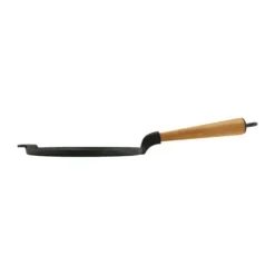 Carl Victor Pandekagepande Ø 23 cm - Støbejern/bøgetræ