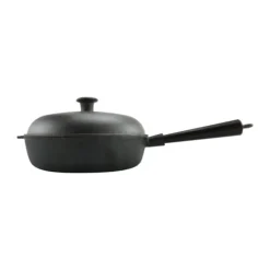 Carl Victor Sauterpande Ø 28 cm - Støbejern/træ