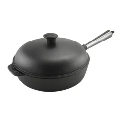 Carl Victor Sauterpande m. Låg Ø 28 cm - Støbejern/stål
