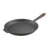 Carl Victor Stegepande Ø 28 cm - Støbejern/træ