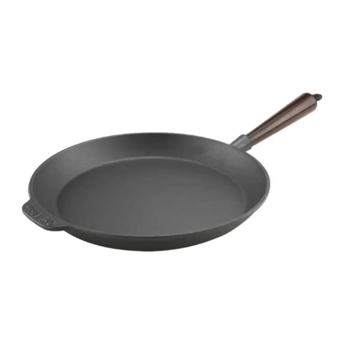 Carl Victor Stegepande Ø 28 cm - Støbejern/træ