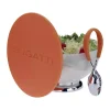 Casa Bugatti Kiss Salattang L 24 cm - Krombelagt stål/polypropylen - Orange