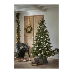 Casa Christmas Allison Pine Kunstigt Juletræ H 210 cm - Polyethylen/PVC- Grøn