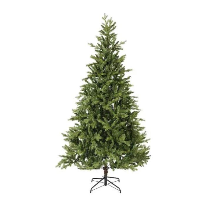 Casa Christmas Allison Pine Kunstigt Juletræ H 210 cm - Polyethylen/PVC- Grøn