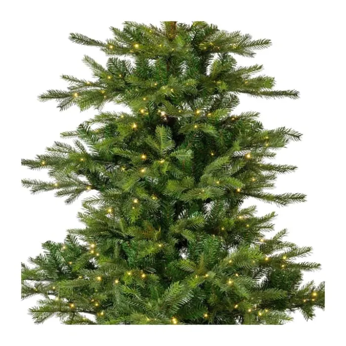 Casa Christmas Grandis Fir Kunstigt Juletræ m. LED Lys H 180 cm - 400 LED lys - Grøn