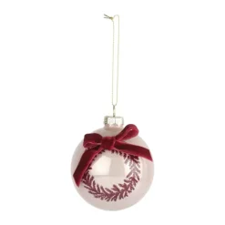Casa Christmas Julekugle Ø 8 cm - Glas