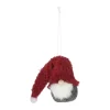 Casa Christmas Juleophæng - Nisse H 8 cm - Polyester - Rød