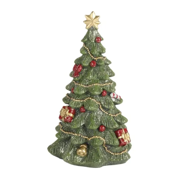 Casa Christmas Juletræ Ø 14 x H 25 cm - Polyresin