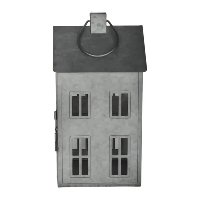 Casa Christmas Lanterne H 26,8cm - Metal - Sølvfarvet