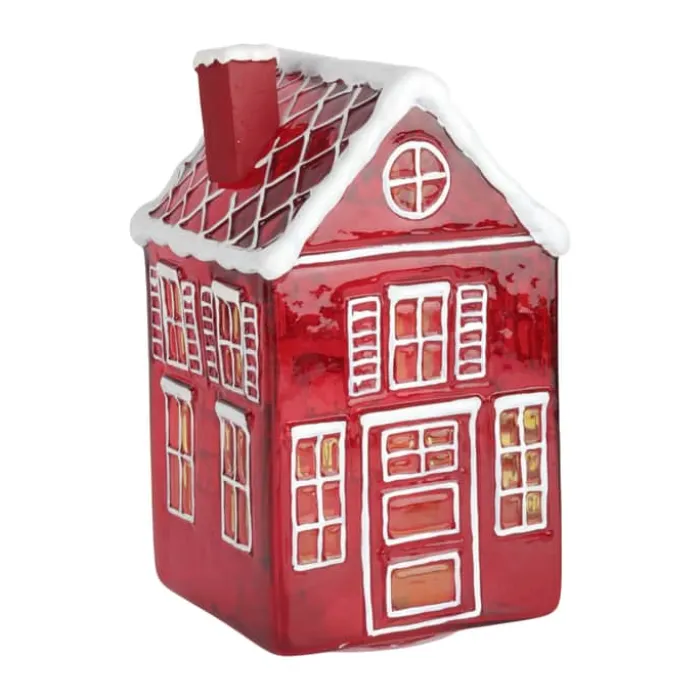 Casa Christmas LED Lyshus H 21 cm - Glas