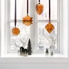 Casa Christmas LED Ophæng - Kugle Ø 14 cm - Glas/plastik - Brun