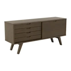 CASA Living A-Line Skænk H 72 x B 160 x D 45 cm - Egetræ - Brun