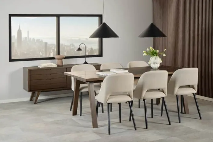 CASA Living A-Line Skænk H 72 x B 160 x D 45 cm - Egetræ - Brun