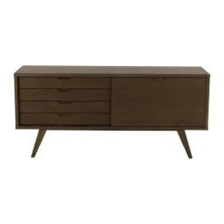 CASA Living A-Line Skænk H 72 x B 160 x D 45 cm - Egetræ - Brun