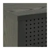 CASA Living Angus TV-bord H 44,5 x B 40 x L 180 cm - Melamin/metal - Sort